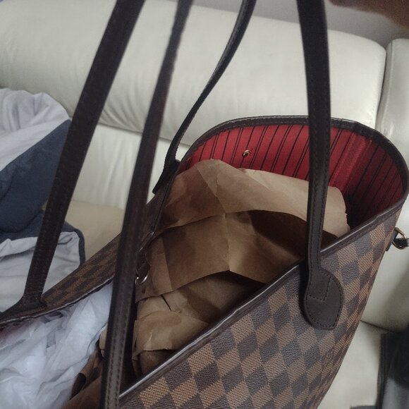 💋💋 💯% Authentic Louis Vuitton Neverfull GM Full Set - Picture 14 of 16